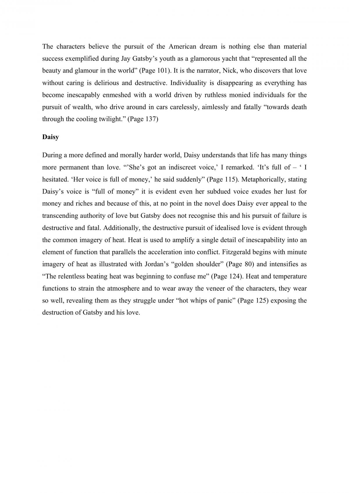 Complete Study Guide for EBB - Gatsby - Page 18