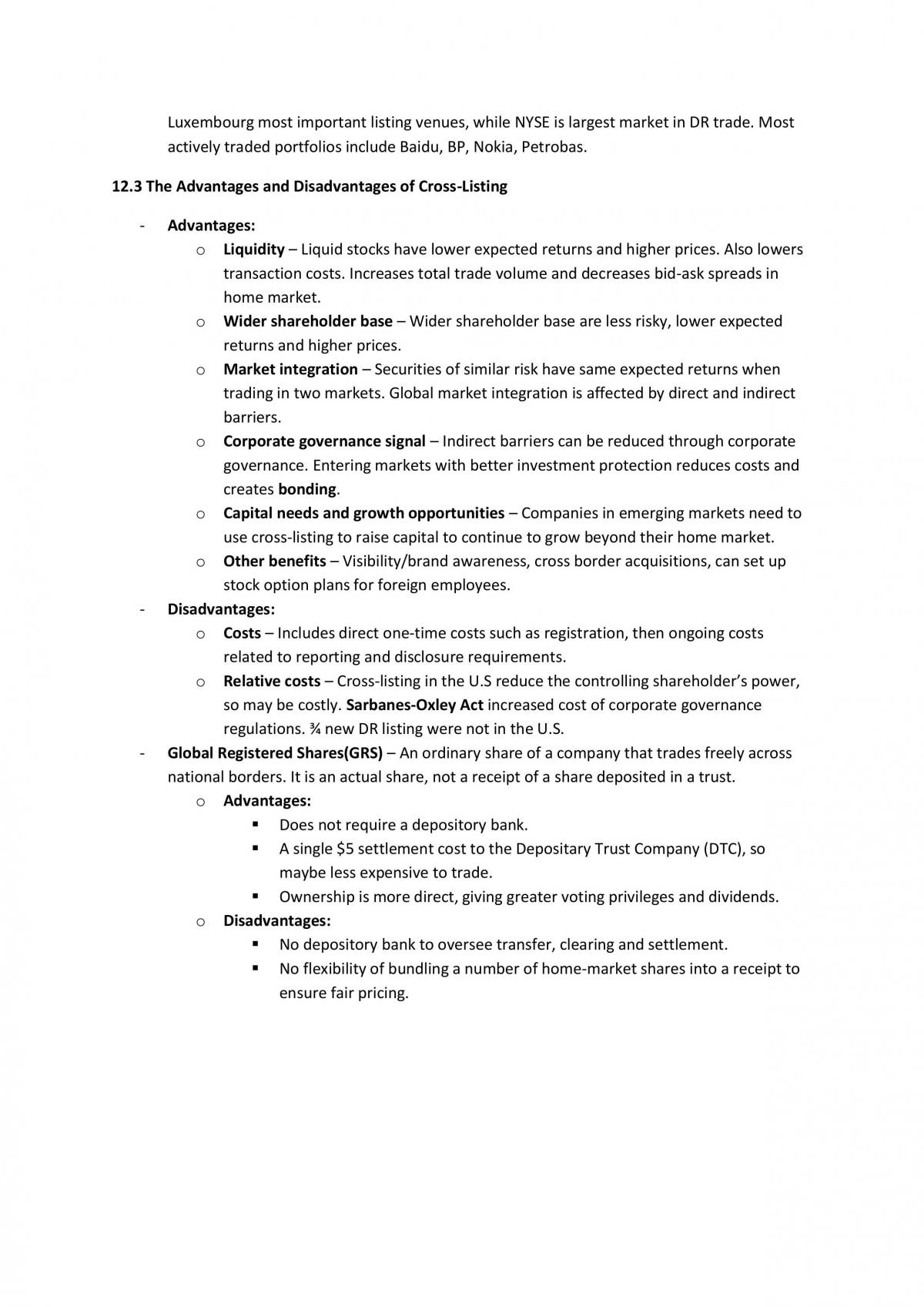 FINS3616 Final Notes - Page 14