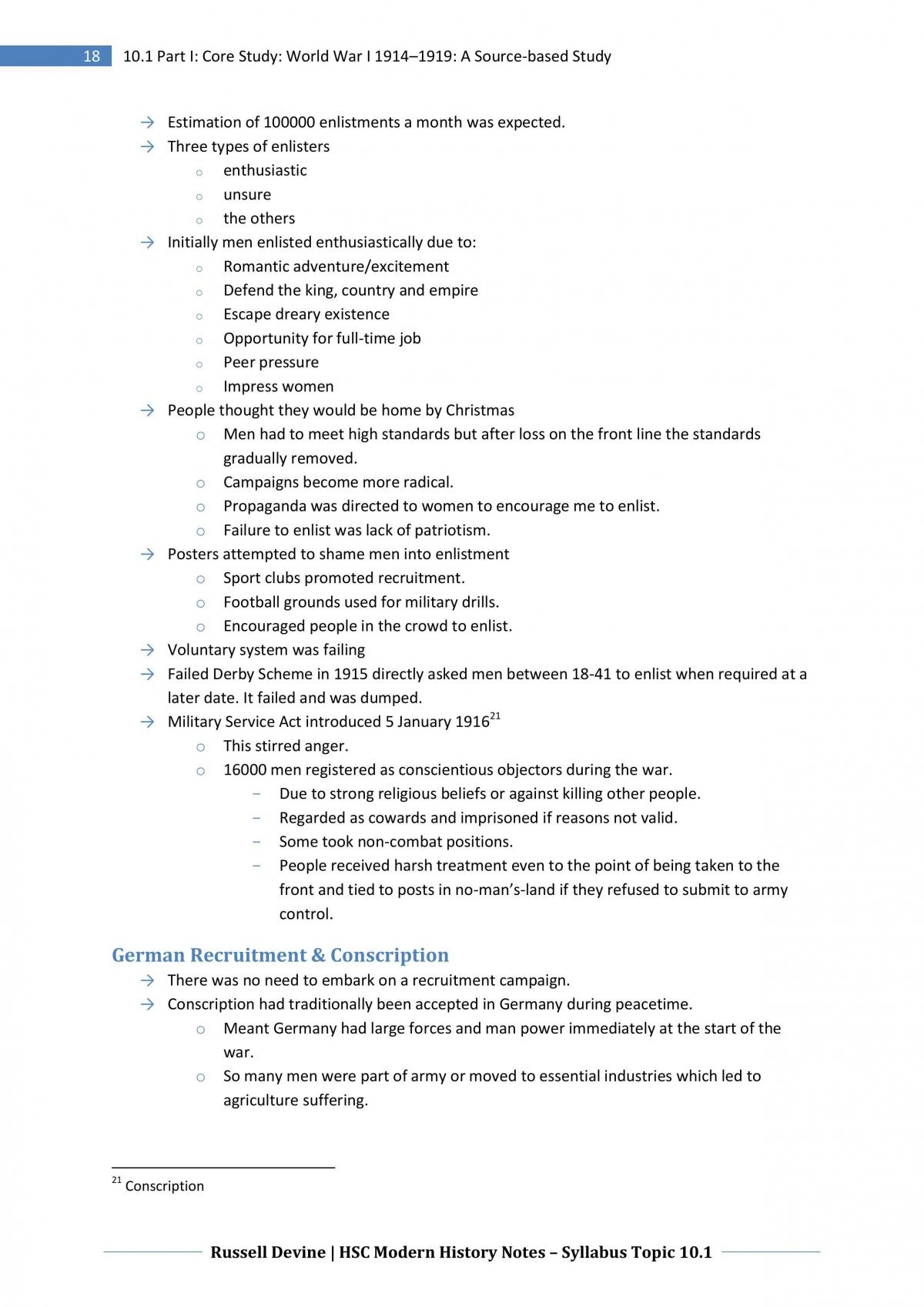 WW1 Notes - Page 18