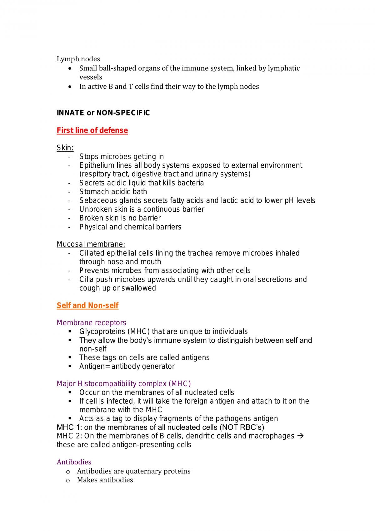 Full Exam Notes for Biology - Page 12