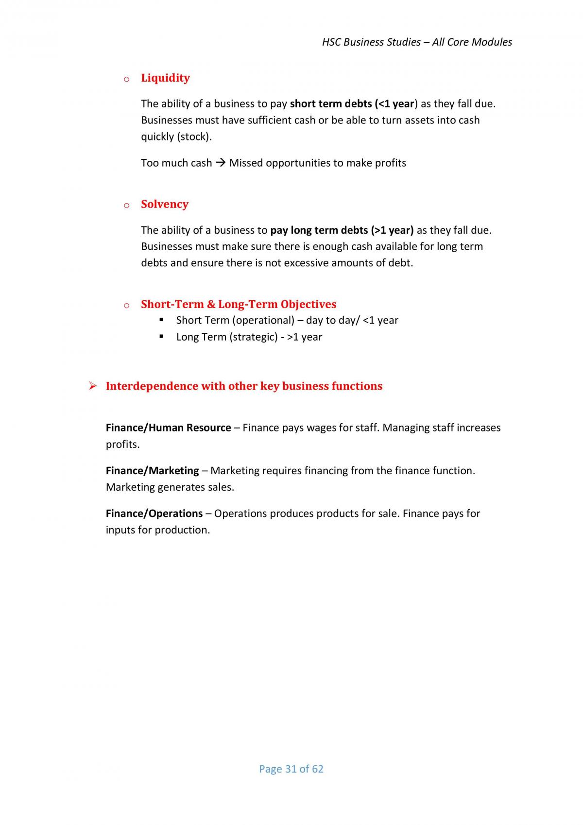 Business Studies Notes - Page 30