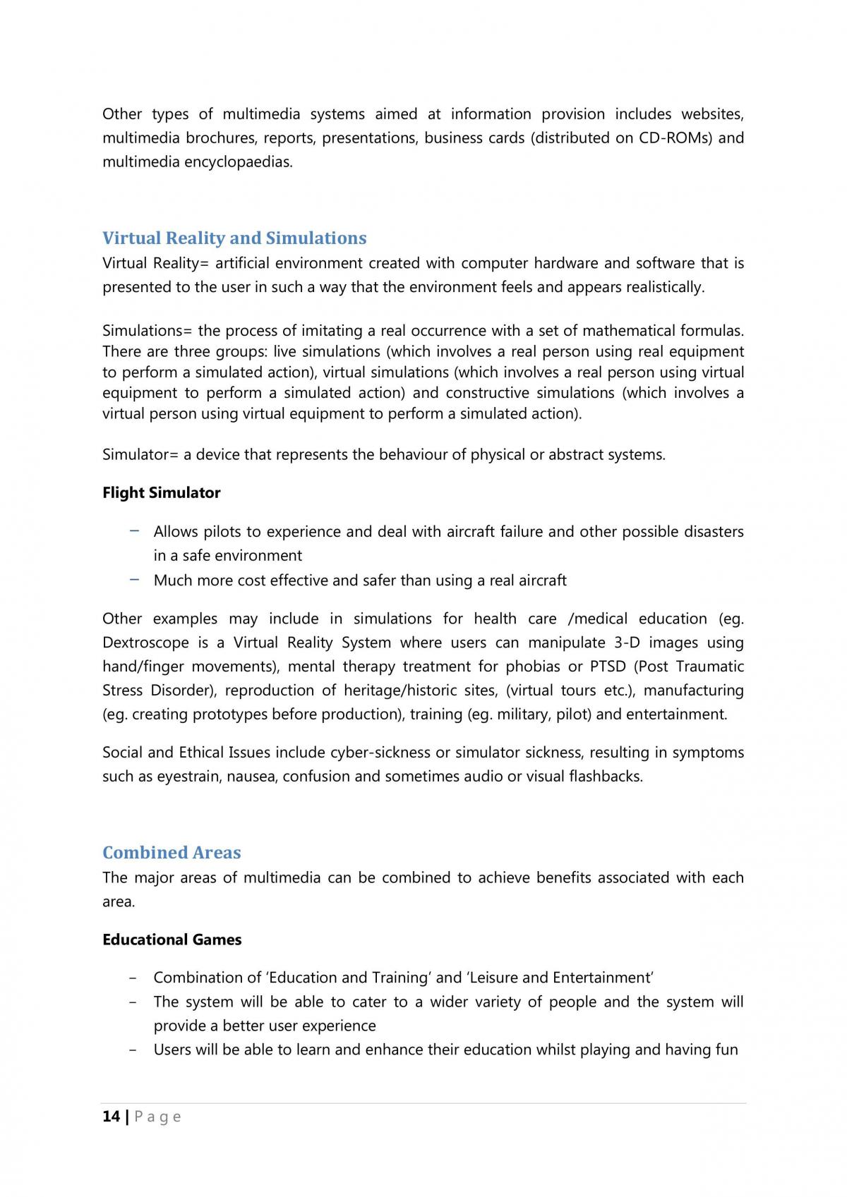 Option Topic: Multimedia Full Set of IPT Notes - Page 14