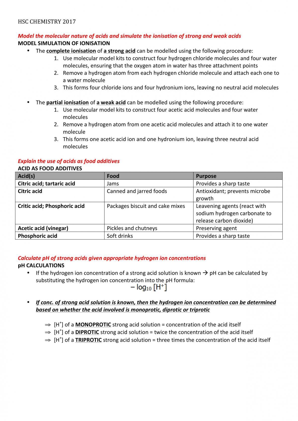 Acidic Environment Complete Notes  - Page 12