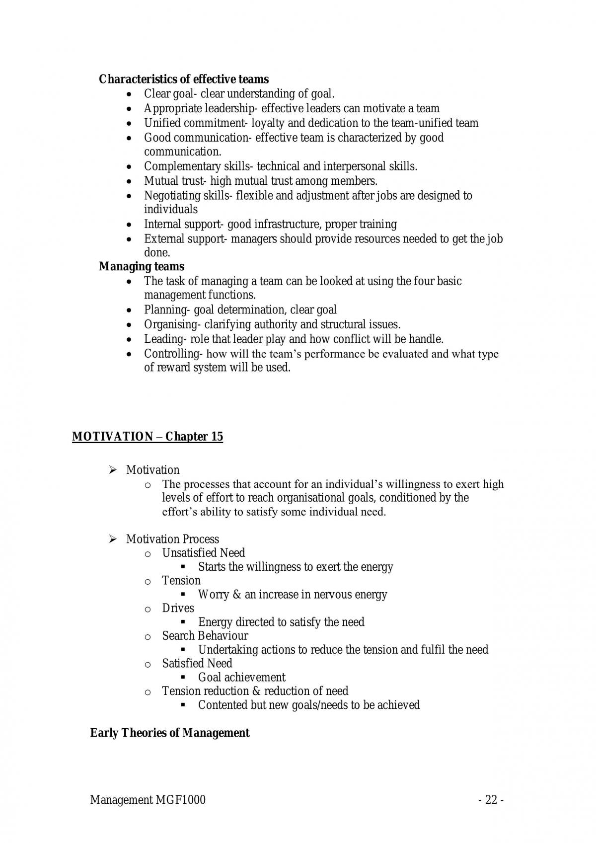 Management Notes - Page 22