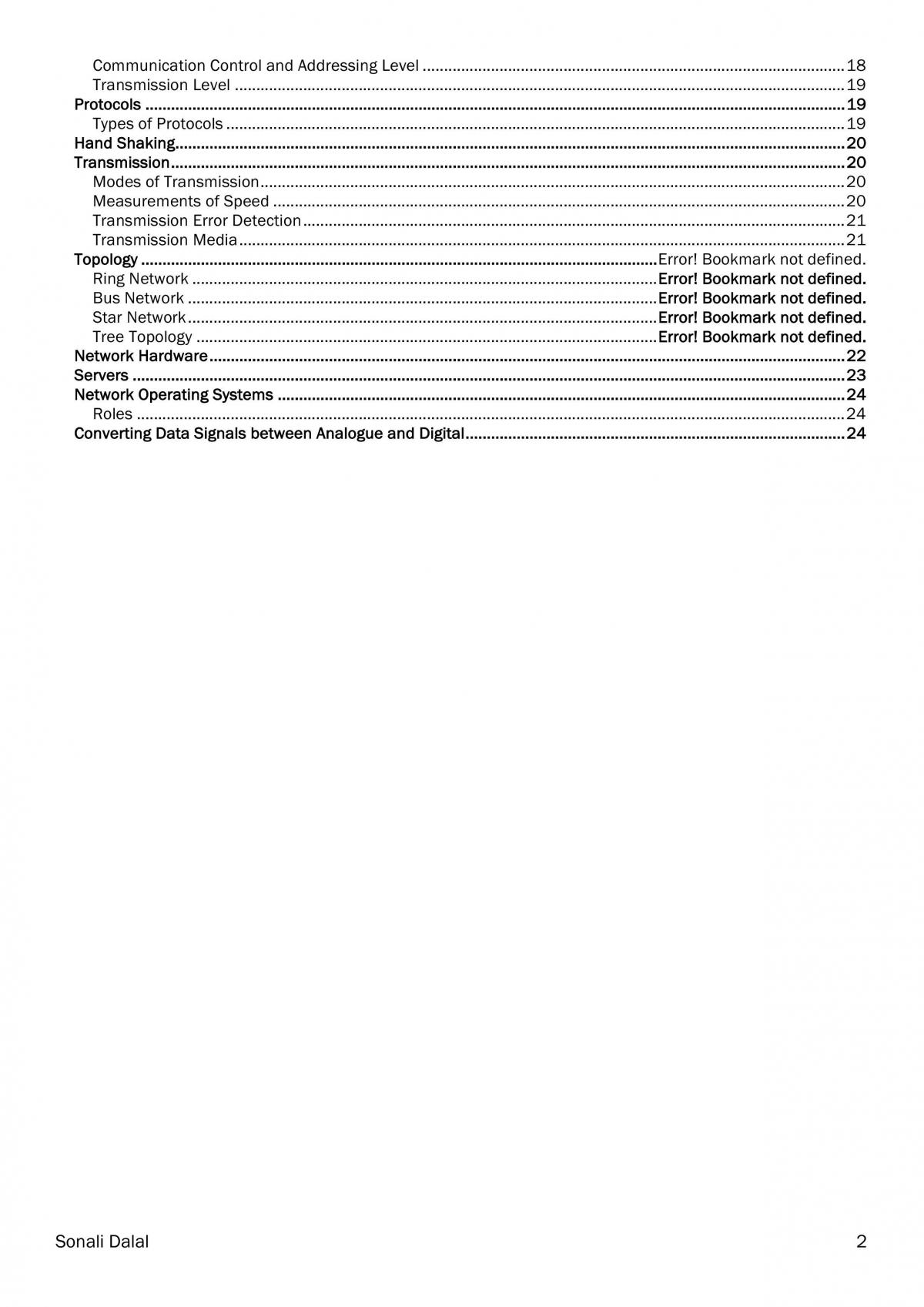 HSC IPT Core Topic Notes (Ranked 3rd) - Page 2