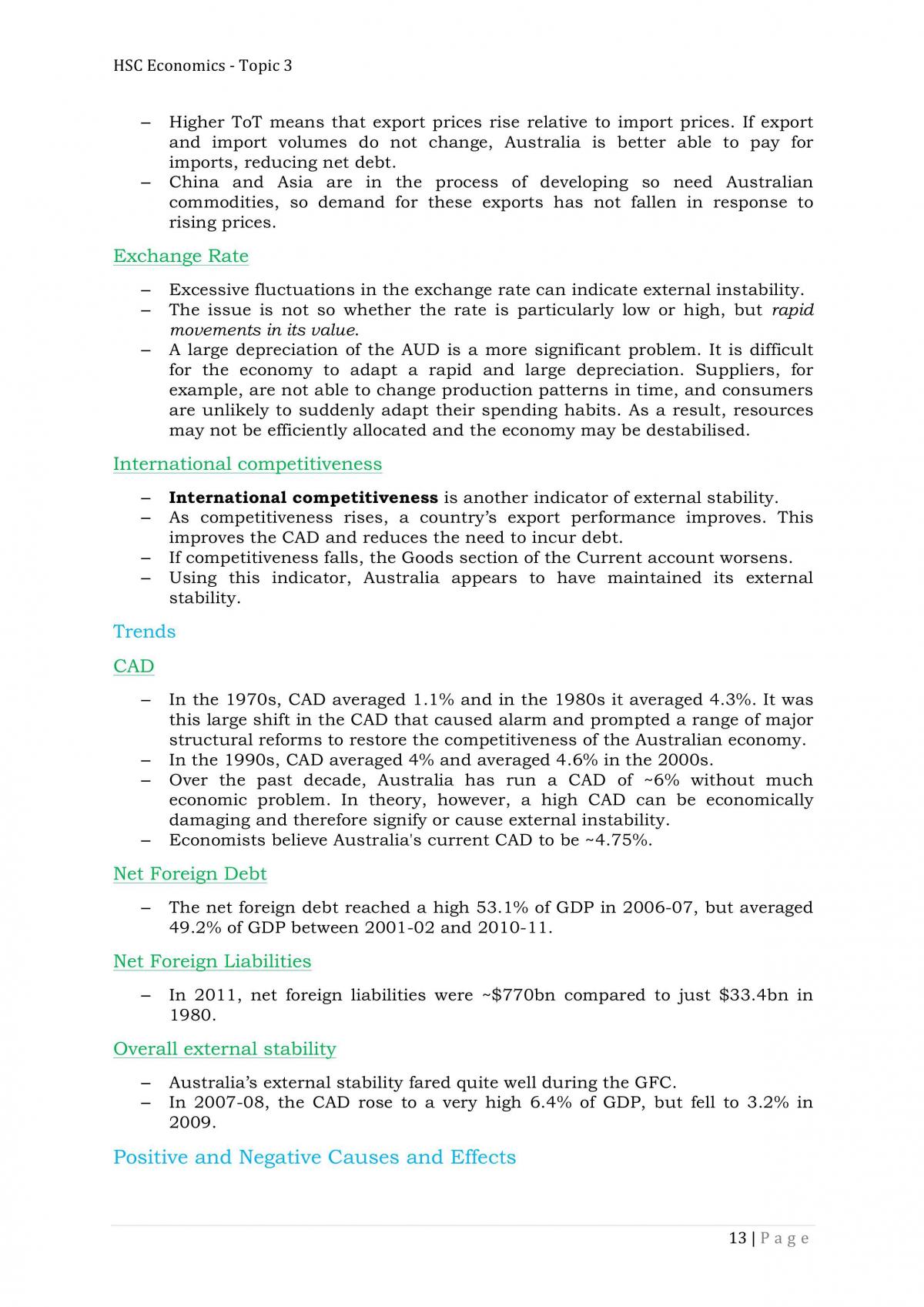 Topic 3 - Economic Issues - Page 13