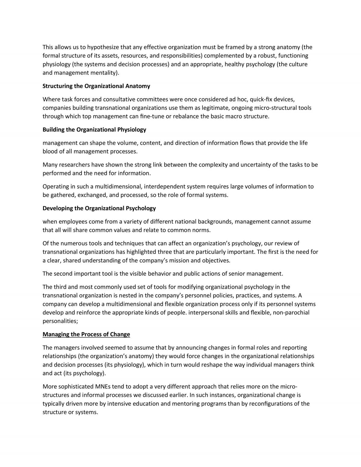 Transnational Management Complete Summary - Page 16