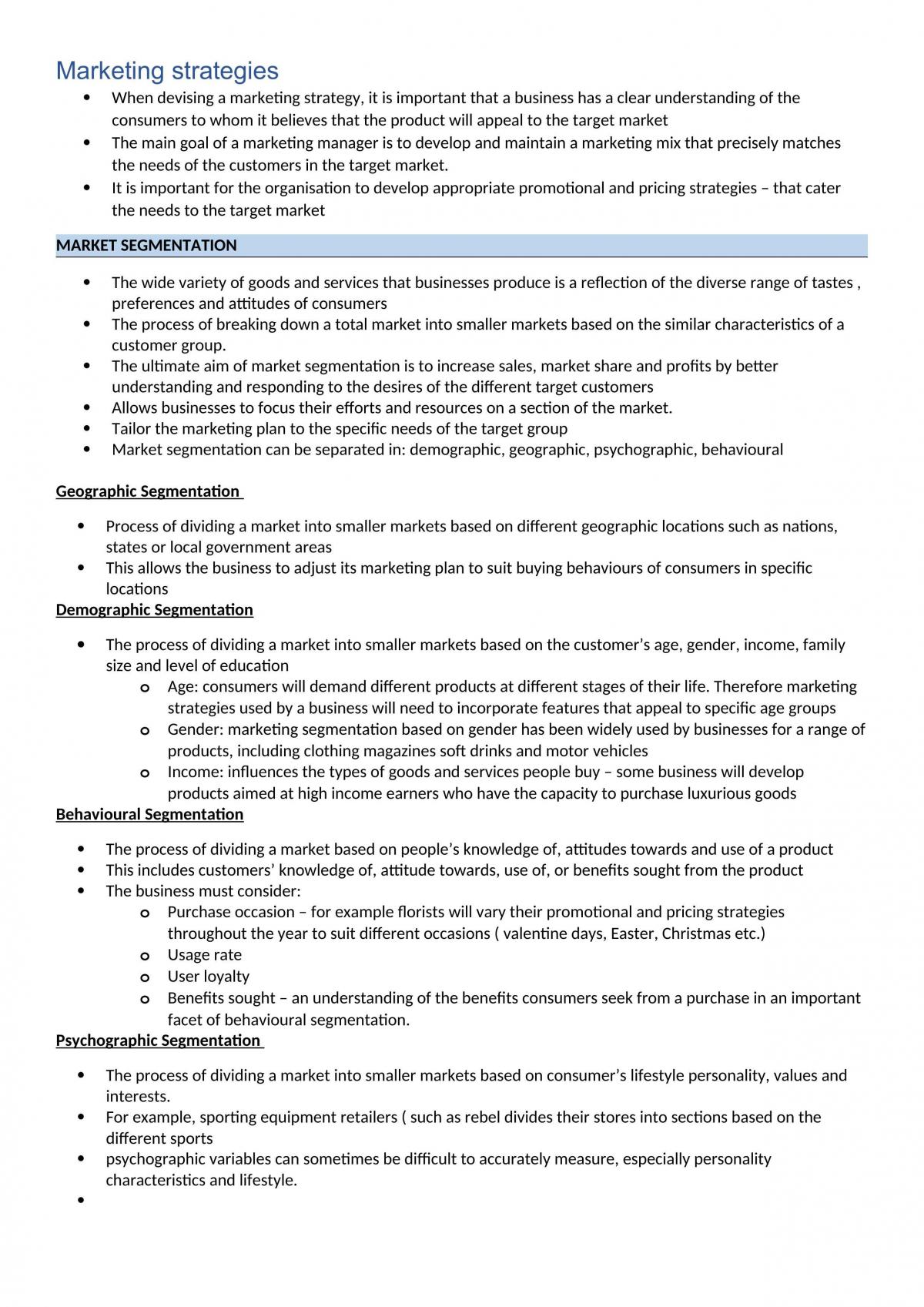 Topic 1: Marketing - Page 13