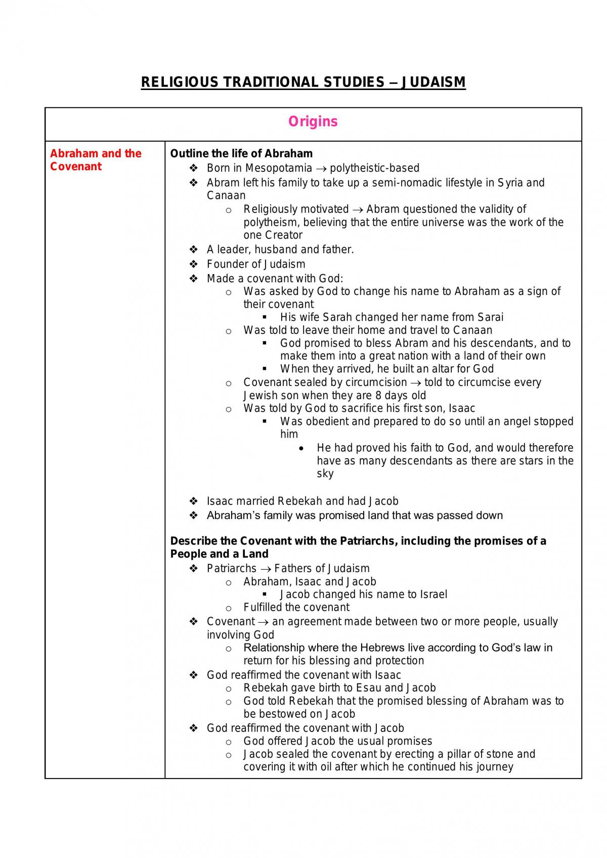 SOR1 Study Notes - Page 8