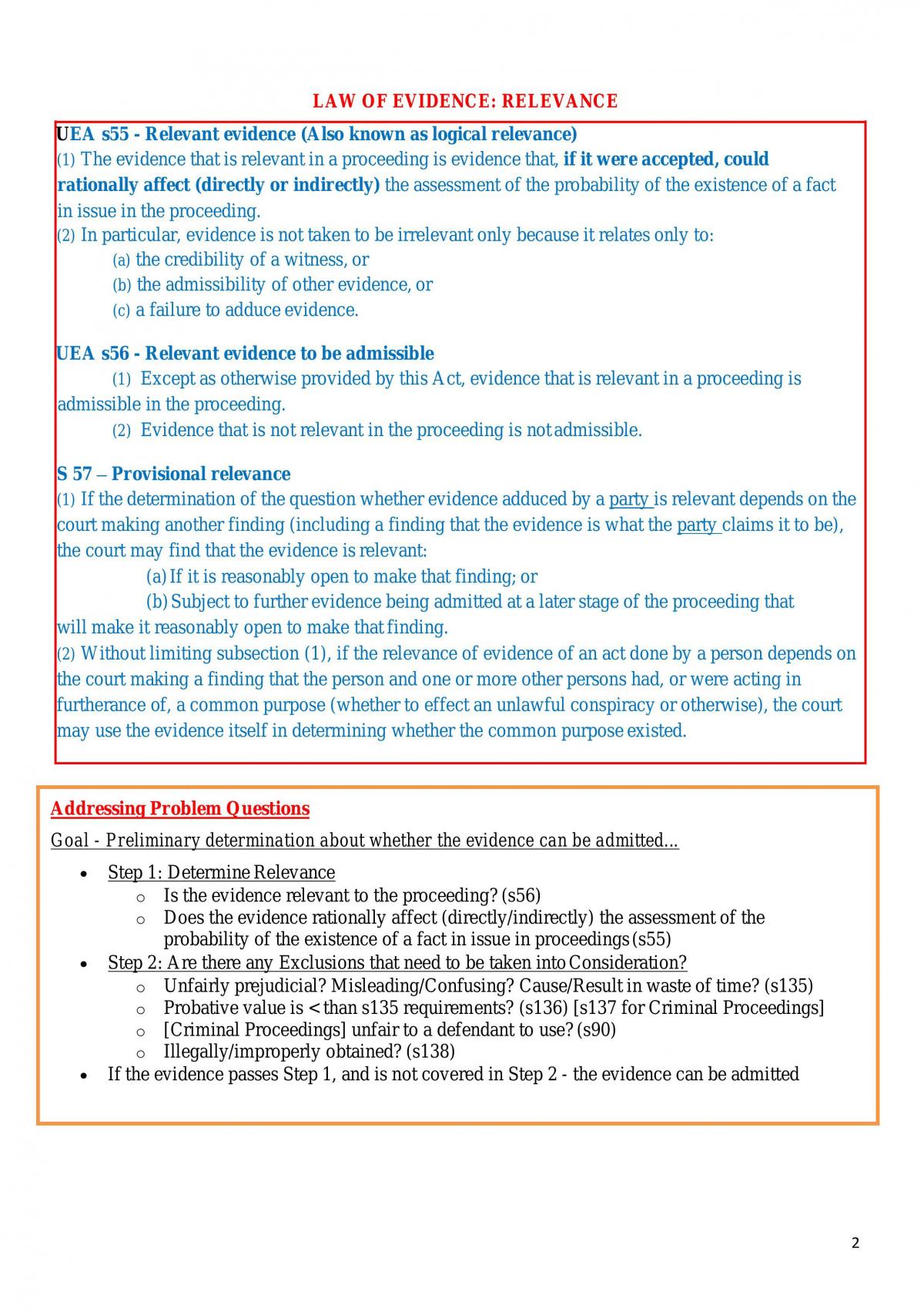 JURD7251 CPEP Final Exam Notes - Page 2