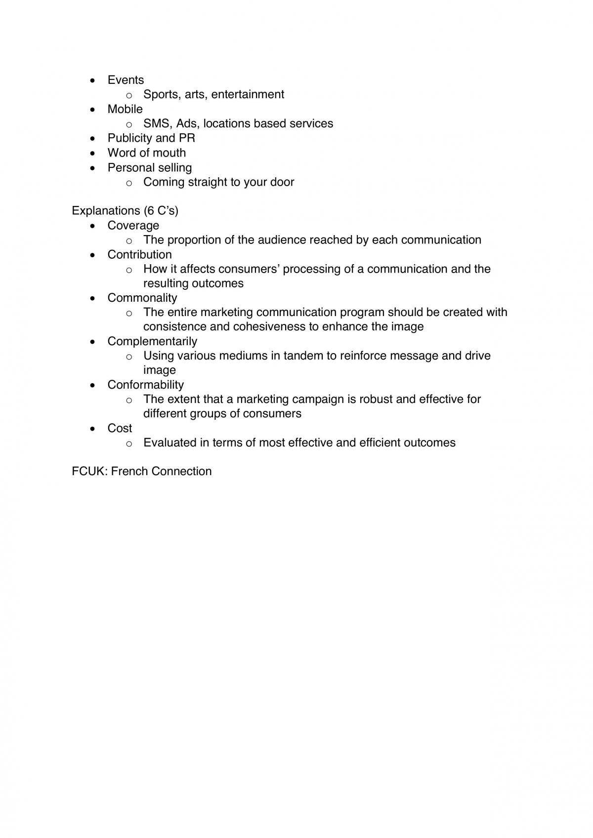 MKTG20006 Tutorial Notes - Page 10