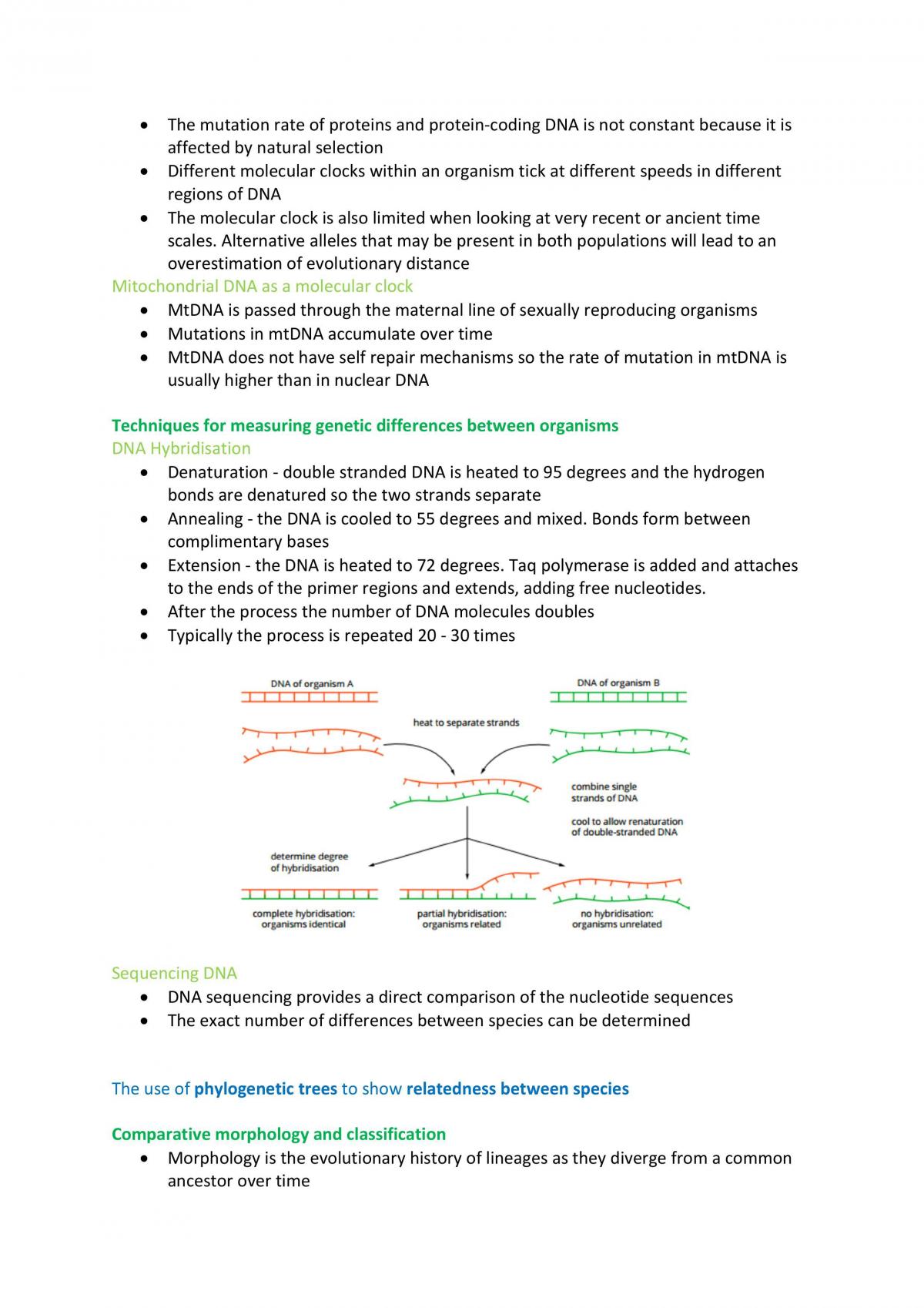 Biology Unit 4 Notes - Page 15