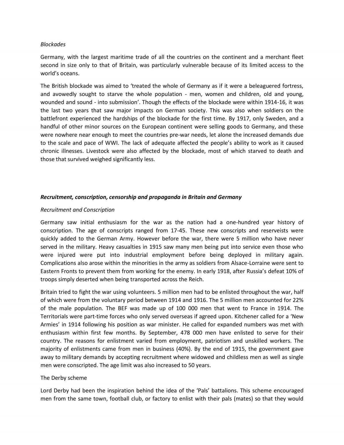World Ware One Complete Study Notes - Page 12