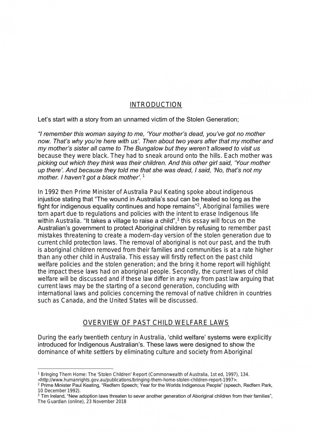 Children and the Law - Research Essay - Page 2
