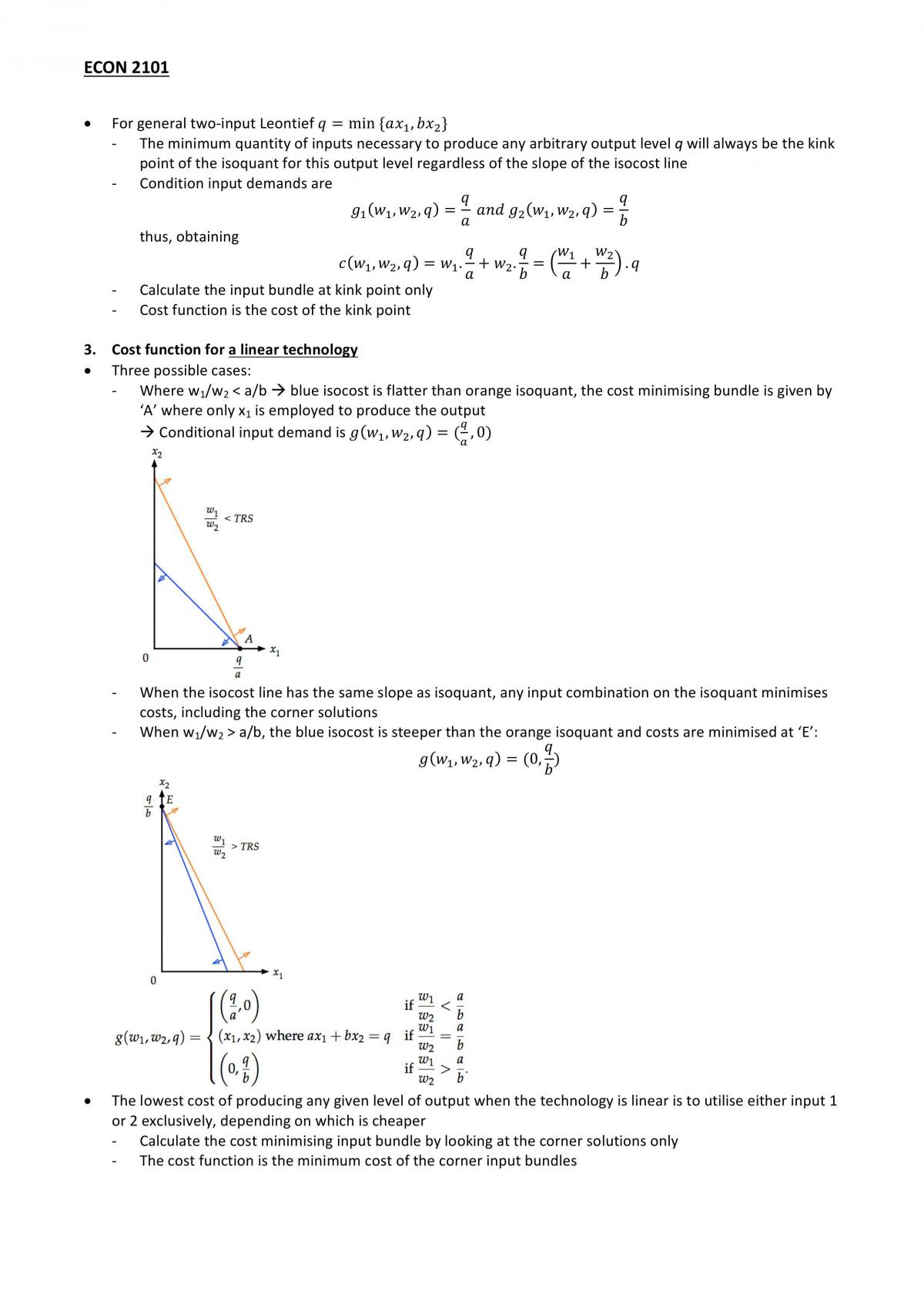 ECON2101 Notes - Page 12