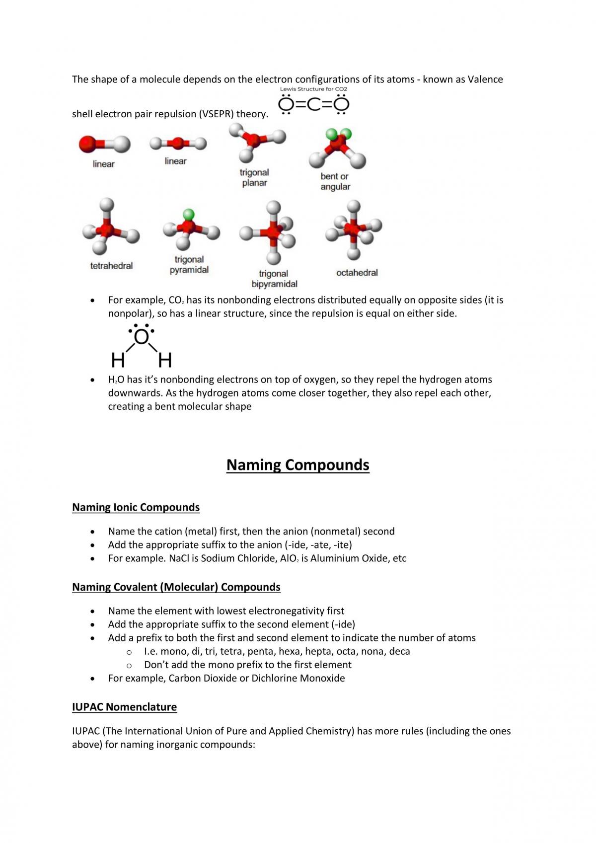 Preliminary Chemistry Notes - Page 27