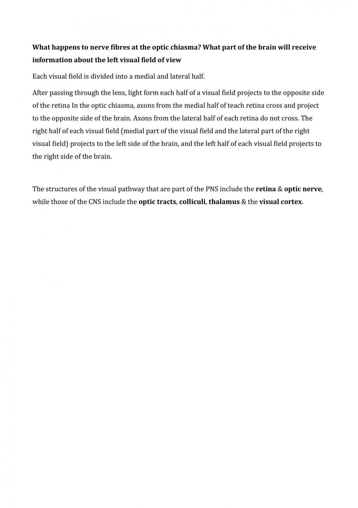 Brain and Senses Final notes - Page 13