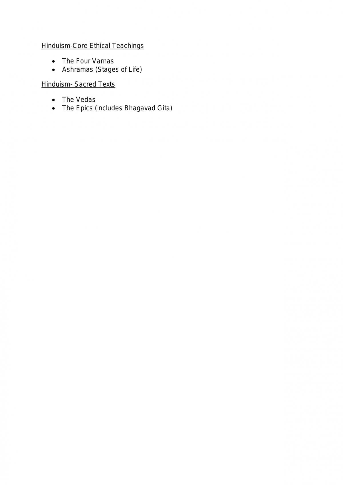 HSC Studies of Religion Notes - Page 2
