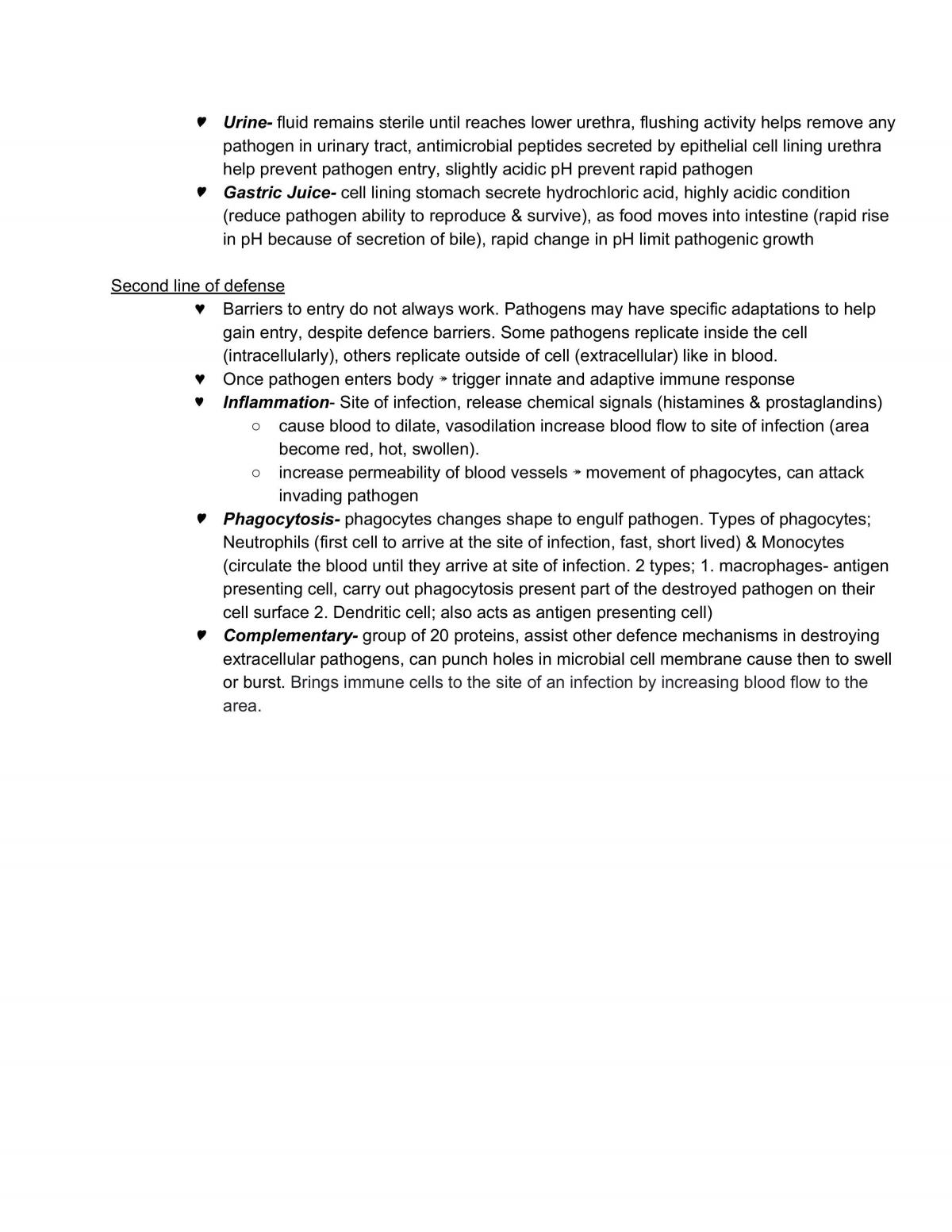 Biology Study Notes - Page 14