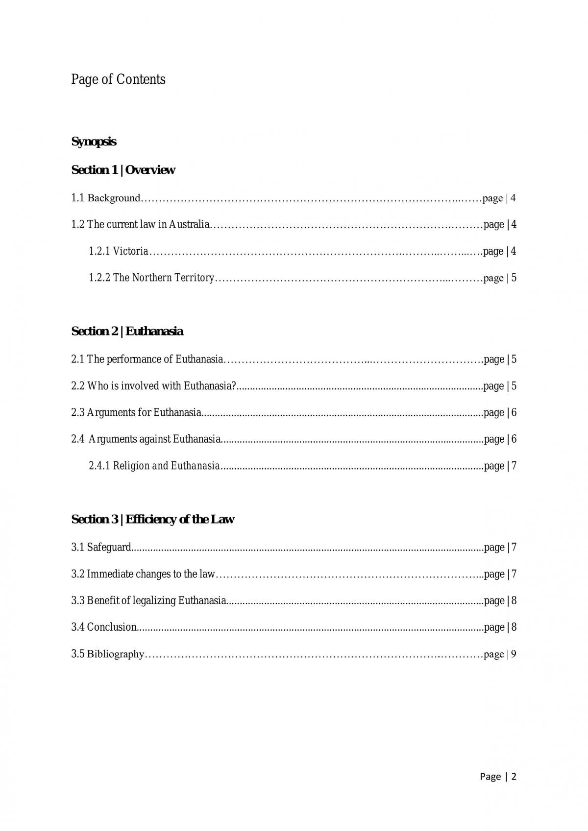 Legal studies euthanasia - Page 2