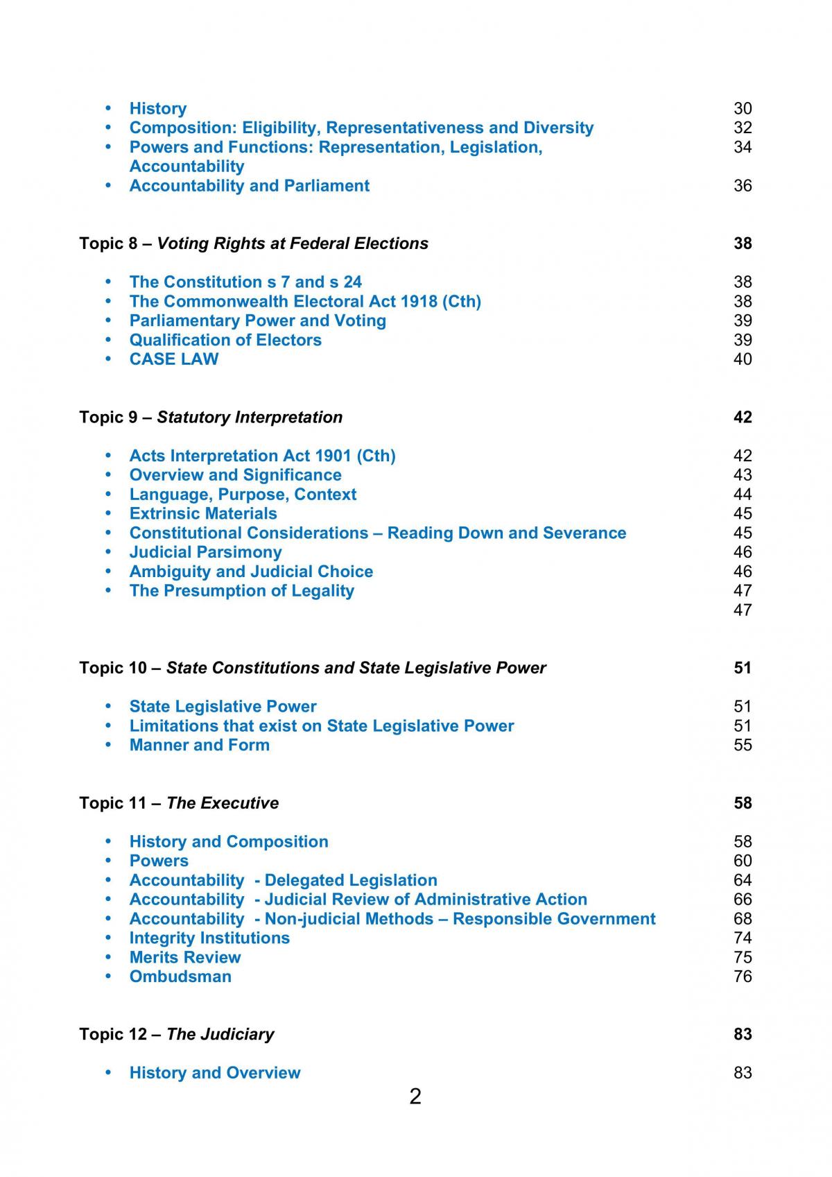 Public law study notes - Page 2