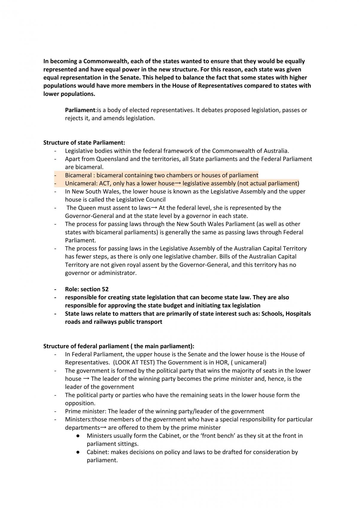 Legal Studies Prelim Sector 1 Notes - Page 18