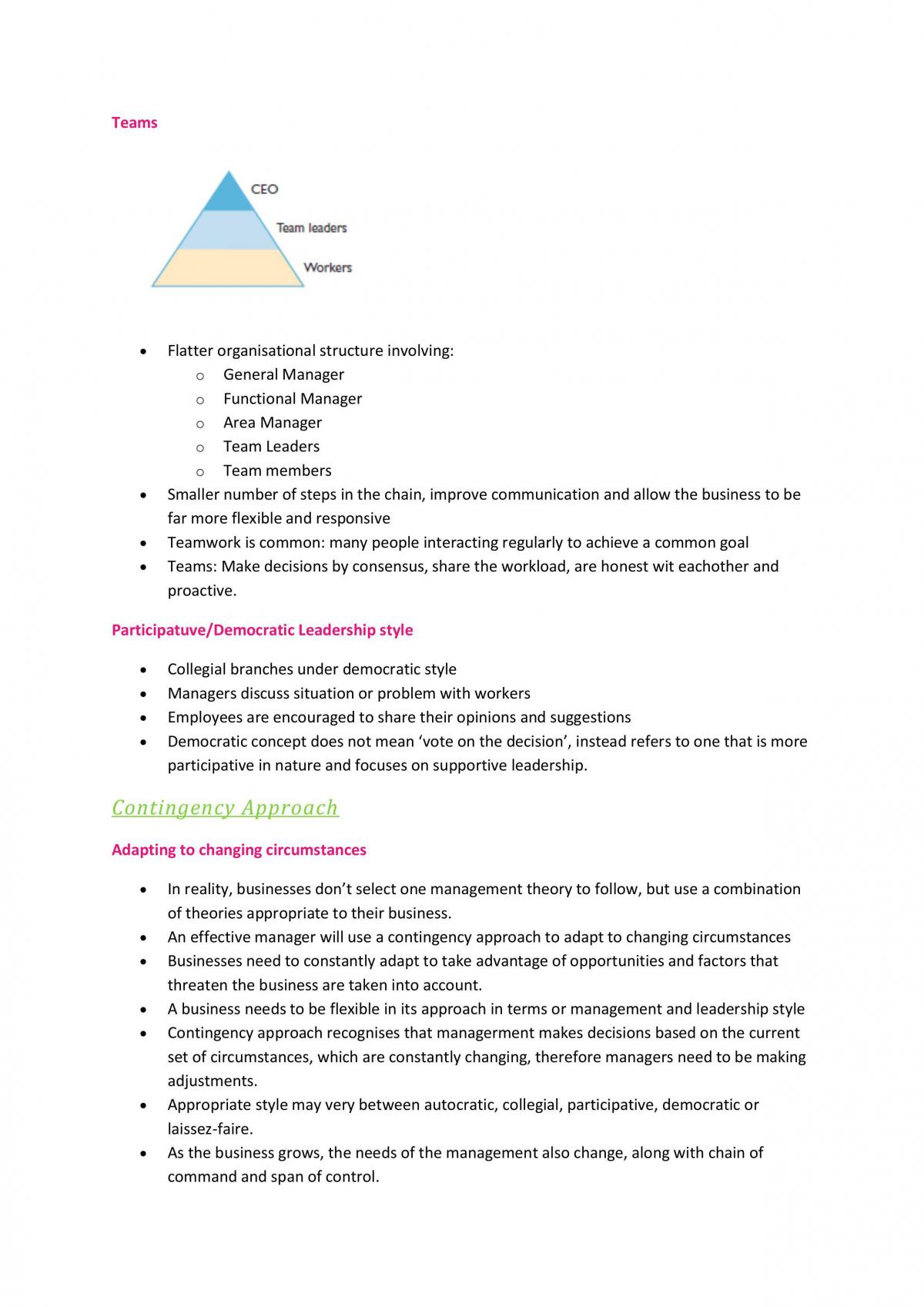 Business Management Topic Notes - Page 11