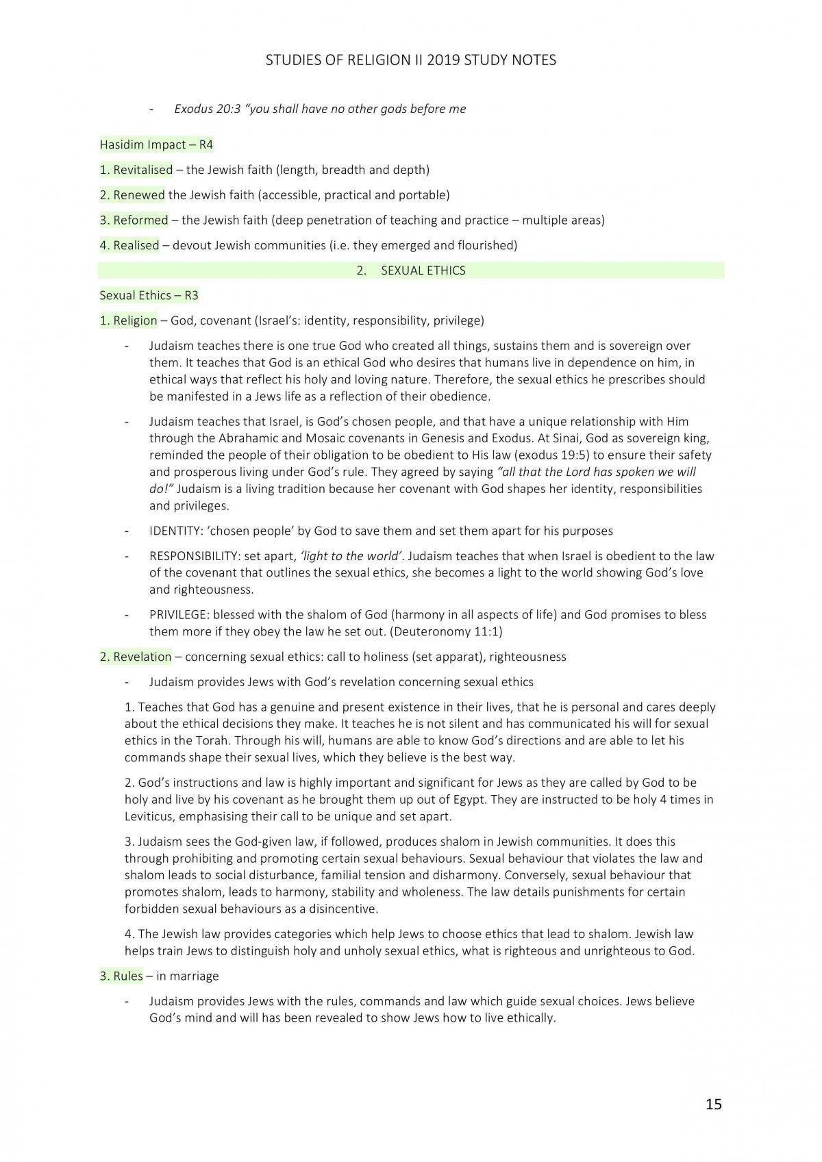 Studies of Religion Complete Study Notes  - Page 15