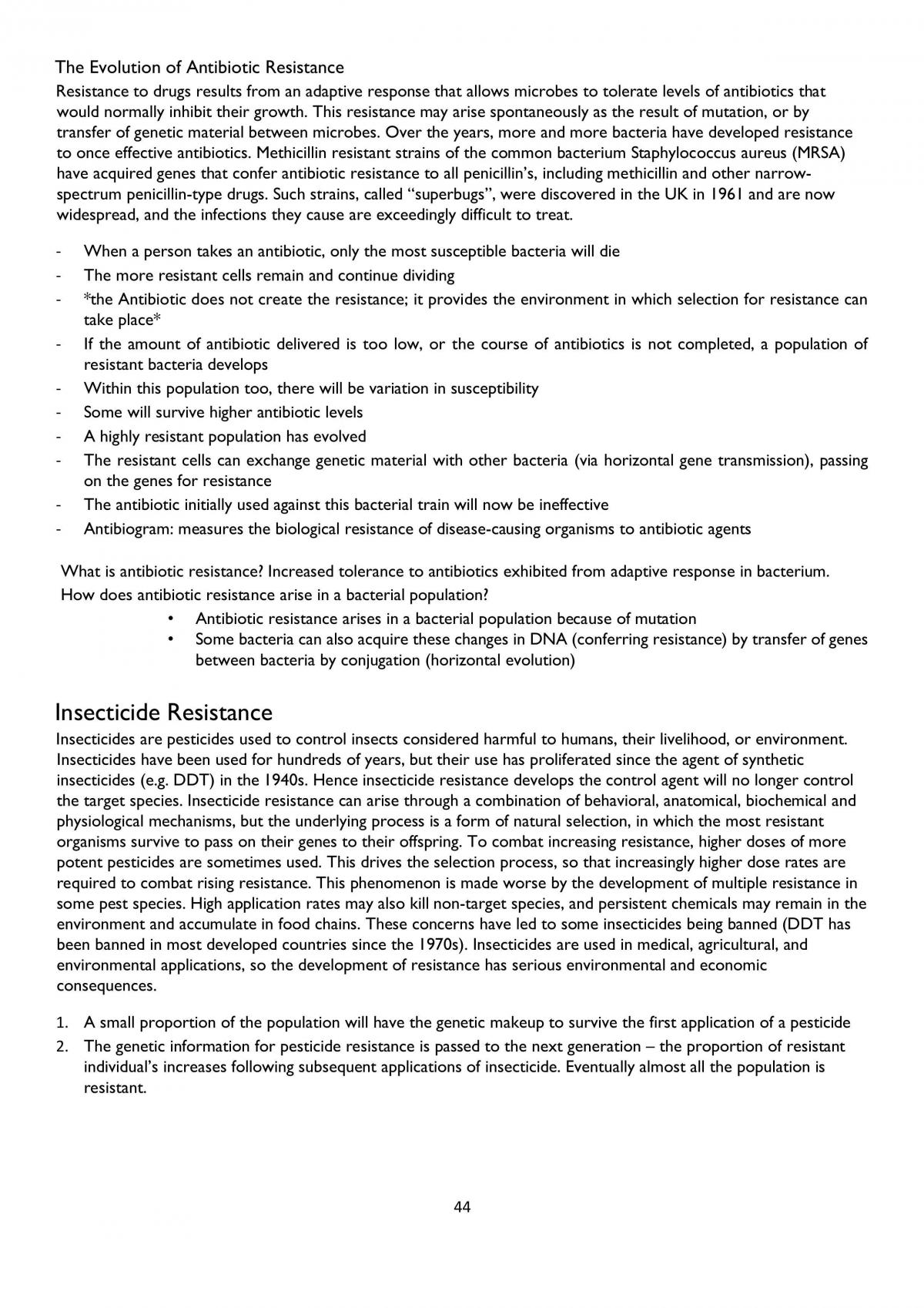 Unit 3 + 4 Study Notes 2019  - Page 44