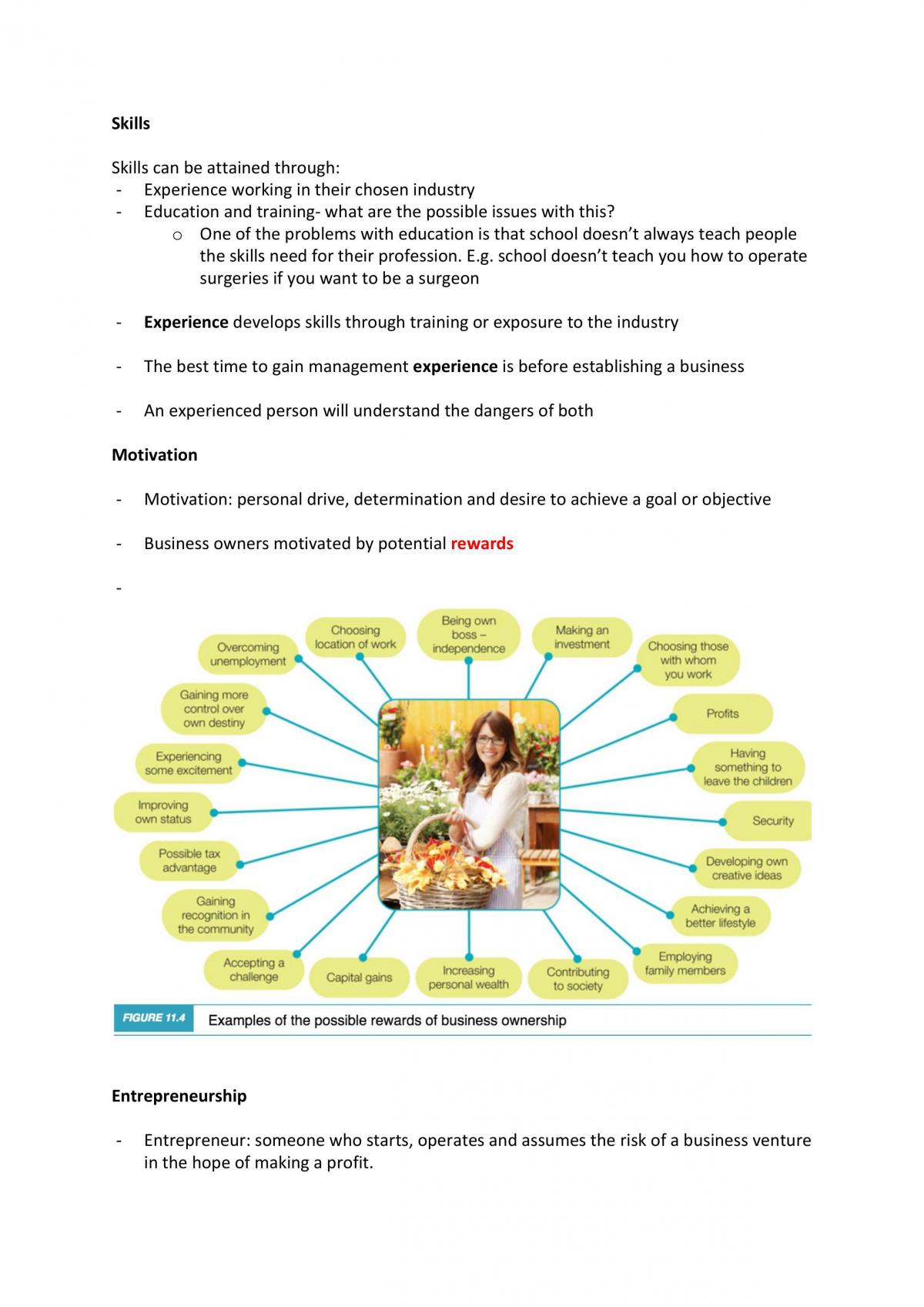Complete Study Notes of Topic 2 - Business Planning - Page 18