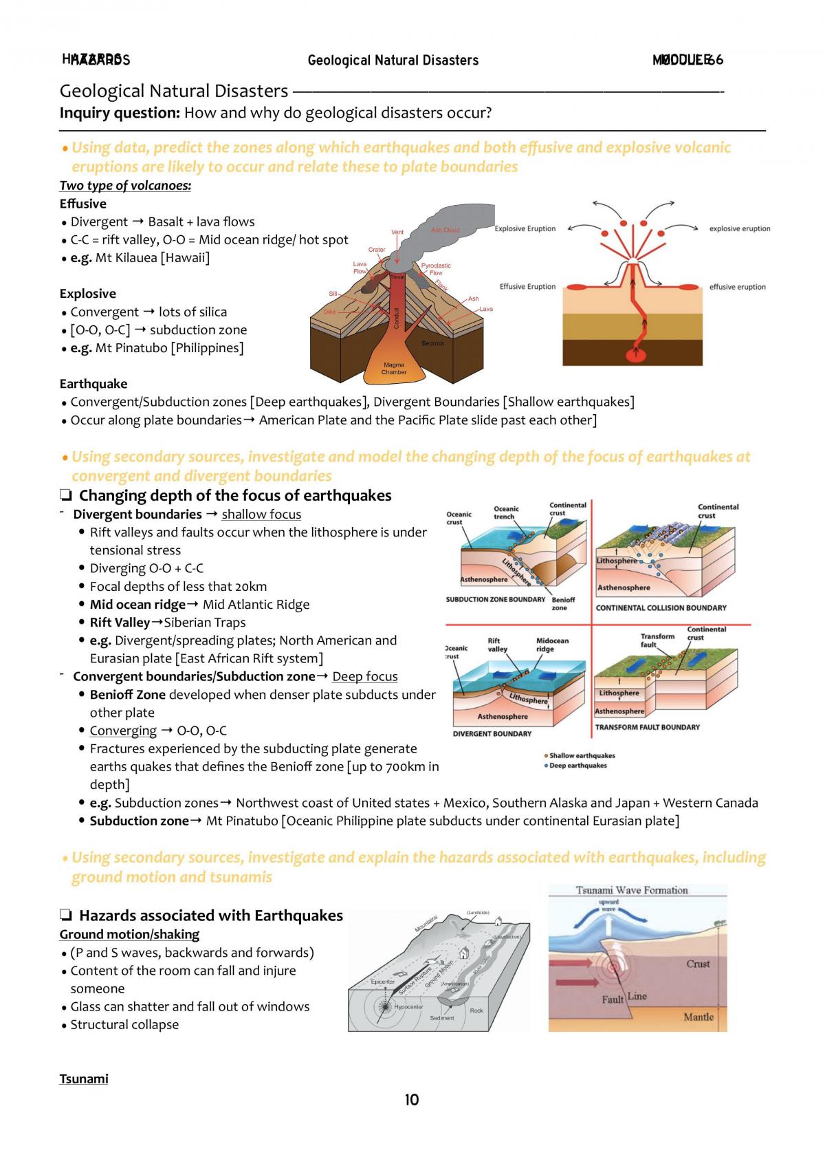 Hazards Module 6 Notes - Page 2