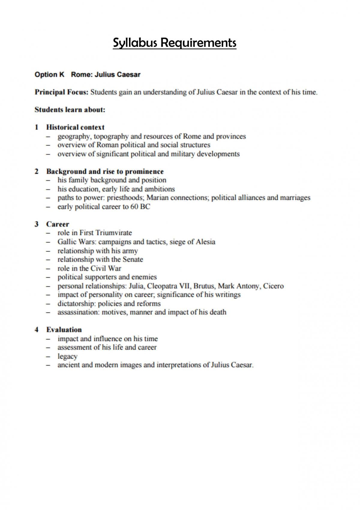 Julius Caesar Notes - Page 2