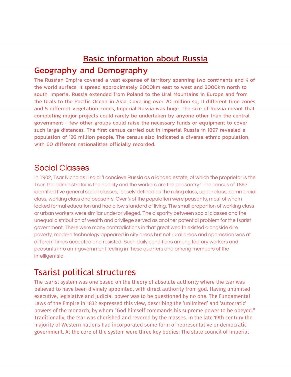 russian revolution research paper topics
