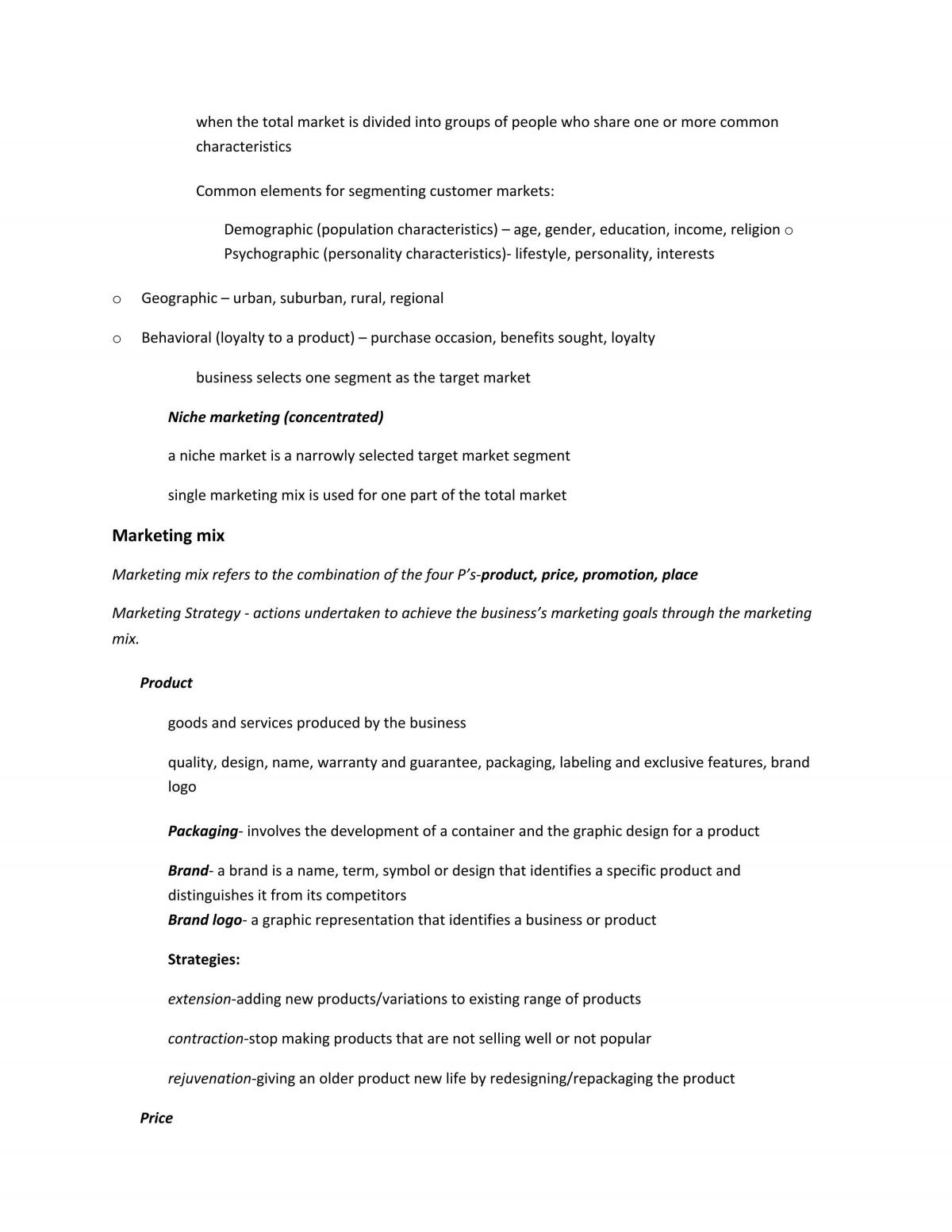 Business Notes Year 11 - Page 6