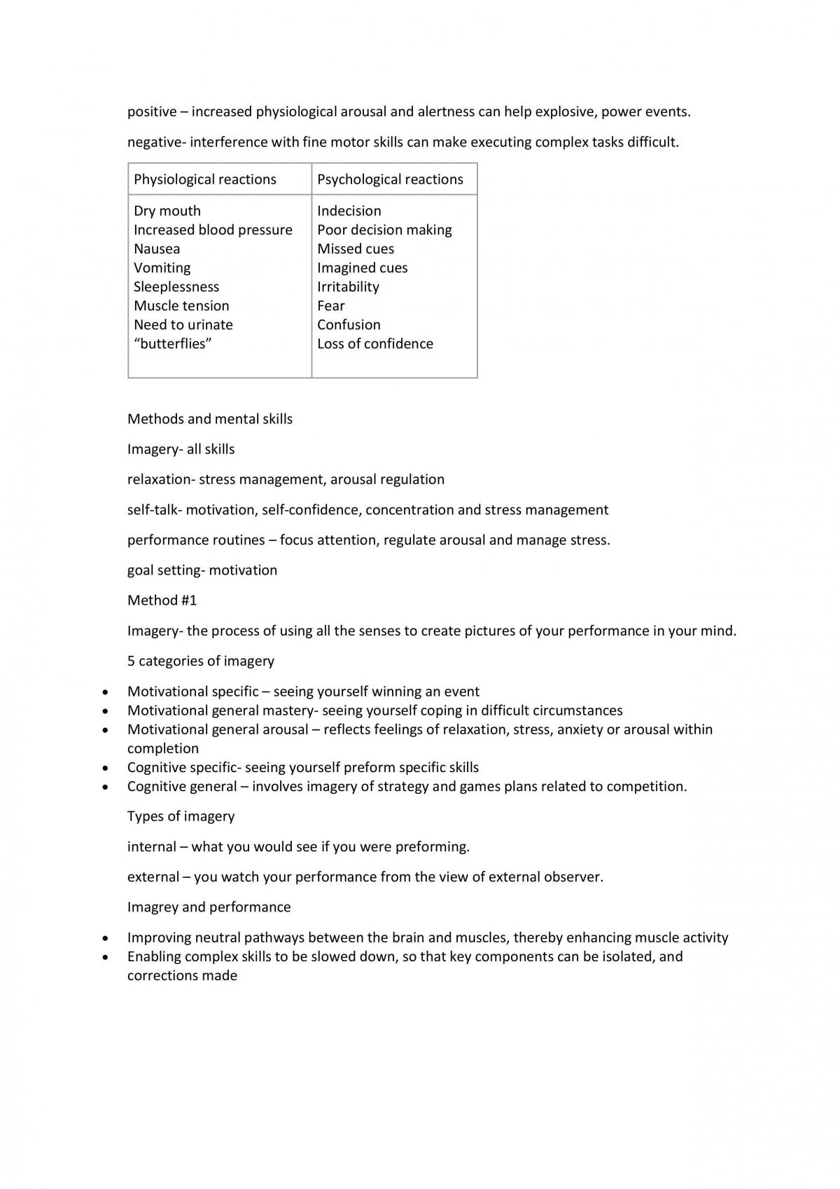 Physical Education Studies Notes - Page 20
