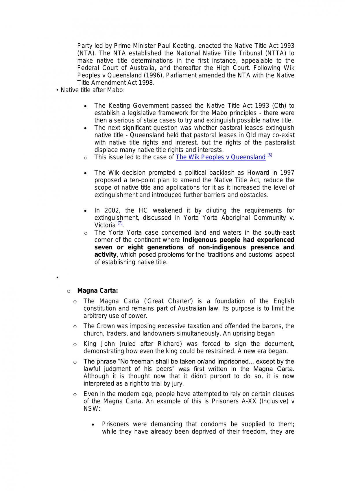 Foundations of Law - Case Summaries - Page 35