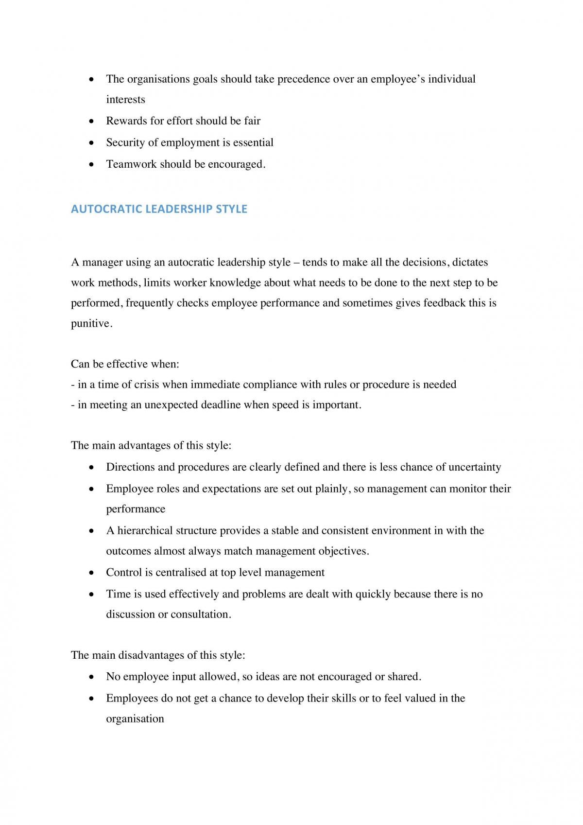Business Studies Change Management - Page 4