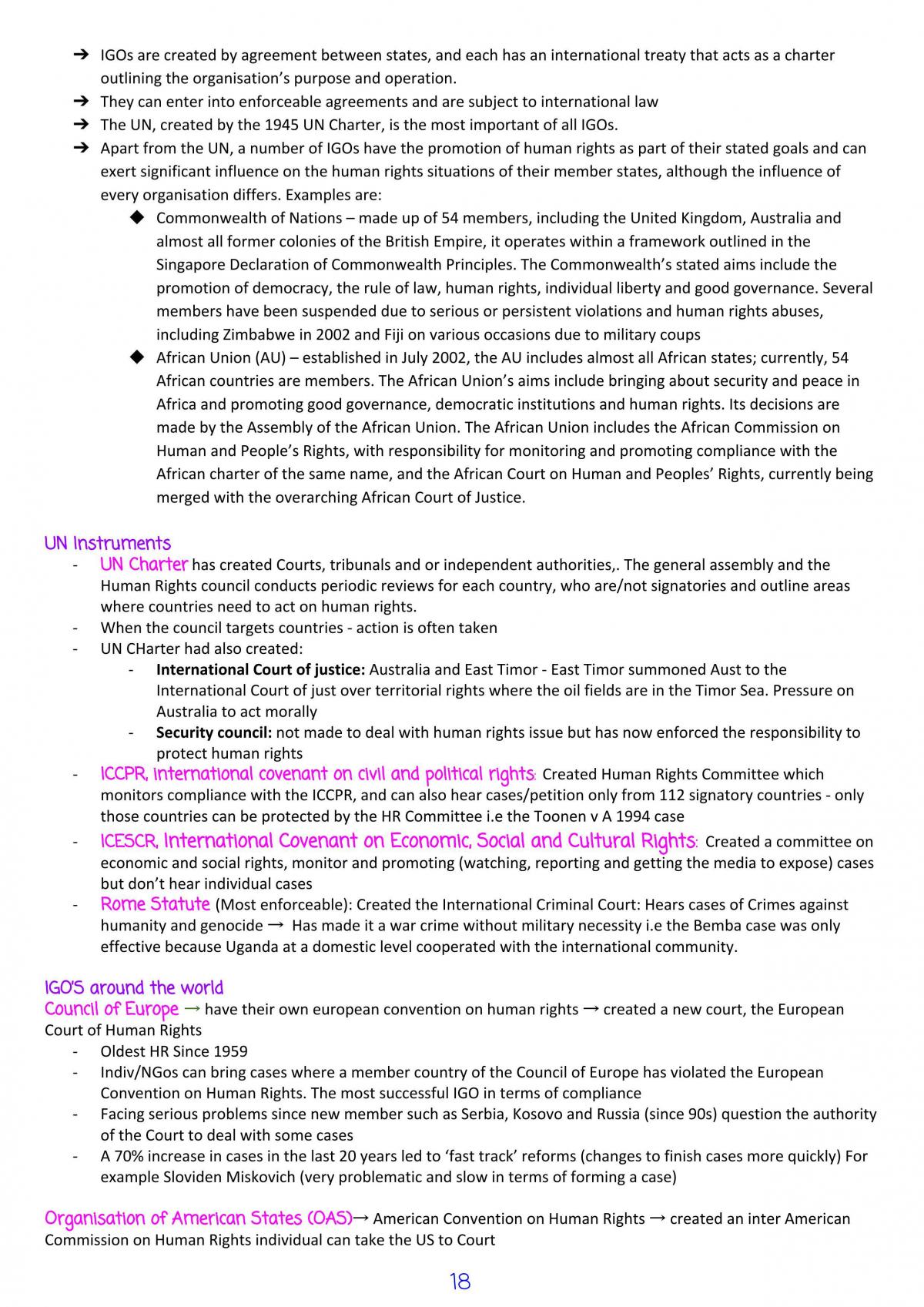 Human Rights Notes - Page 18