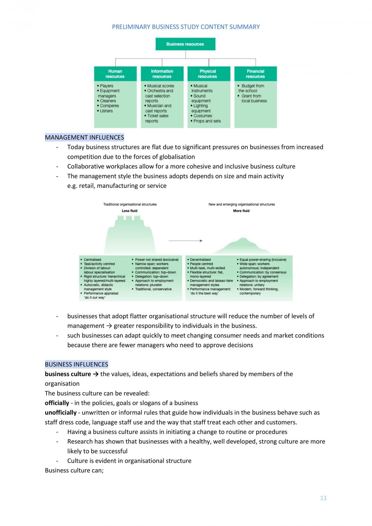 Complete Prelim Business Studies Notes - Page 11