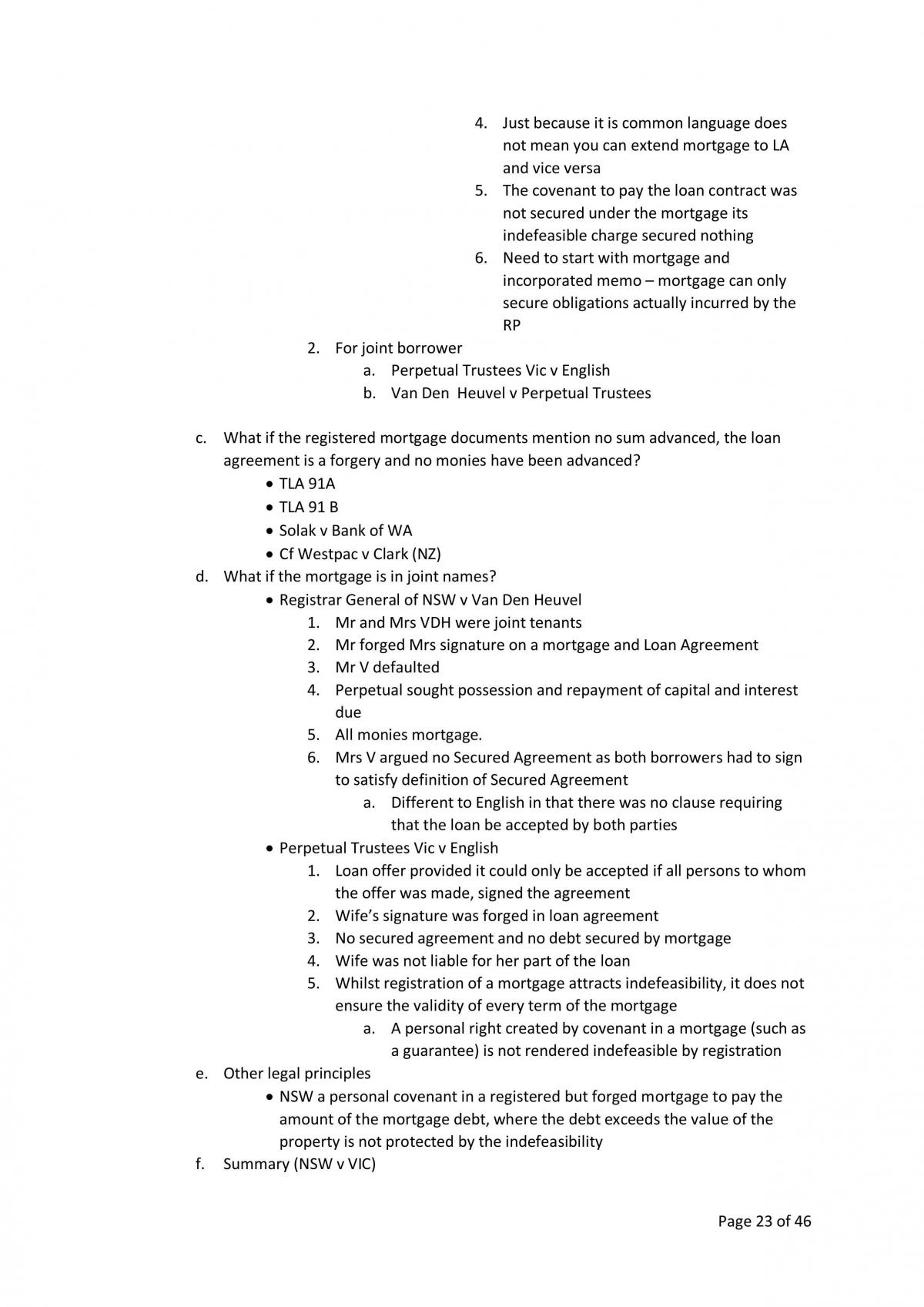 Advanced Property Law Exam Notes - Page 23