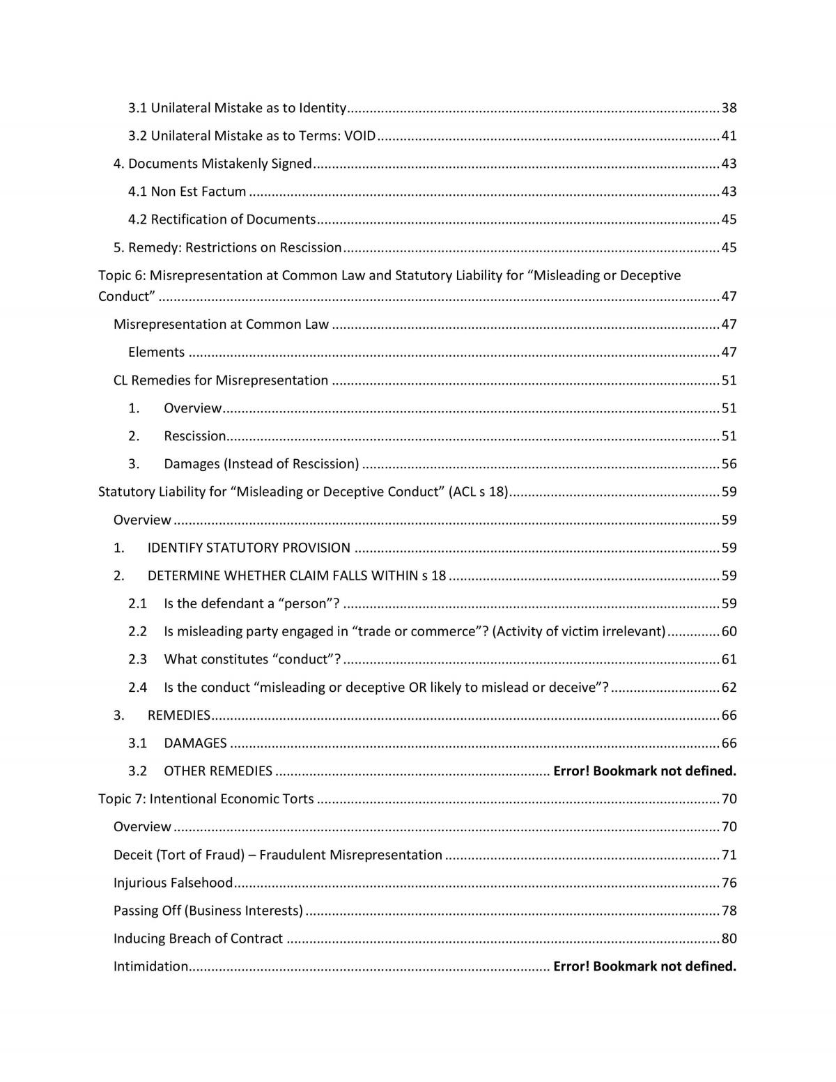 Complete Course Notes for Exam - Page 2