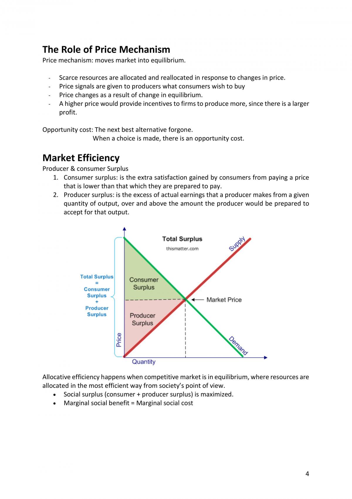IB Microeconomics Notes - Page 4