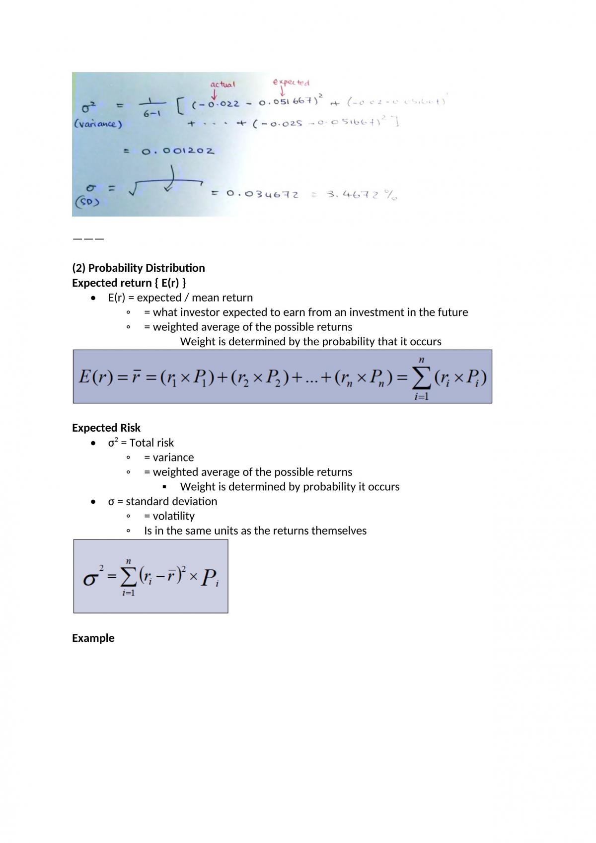 FINC2011 Full Semester Notes - Page 47