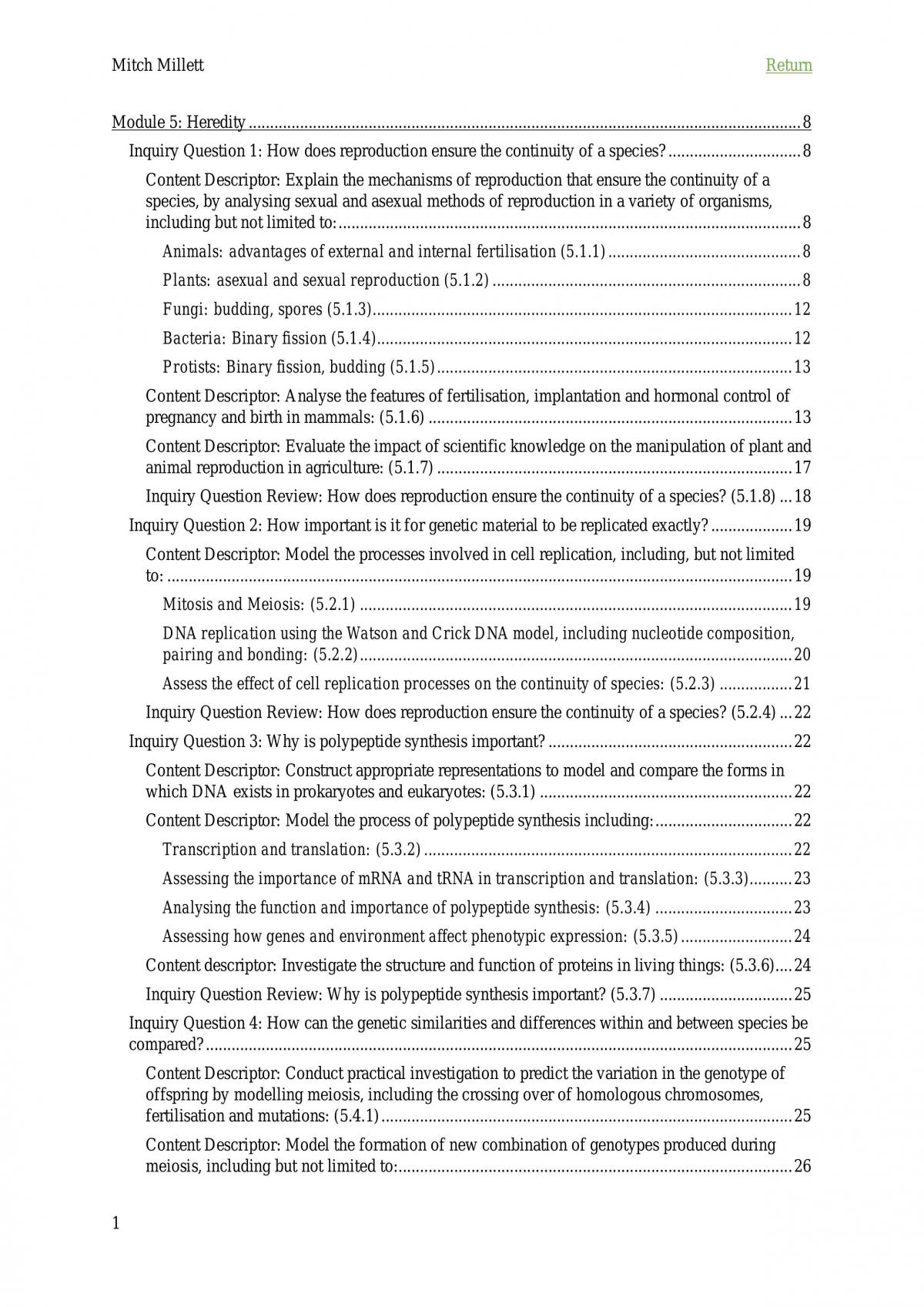 Biology Notes - Page 2