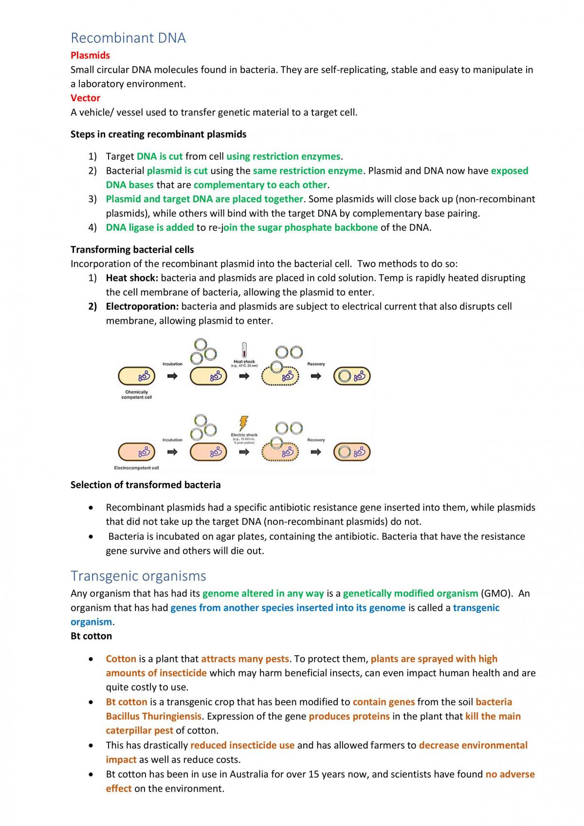 Bio Summarised Notes (New syllabus) - Page 14