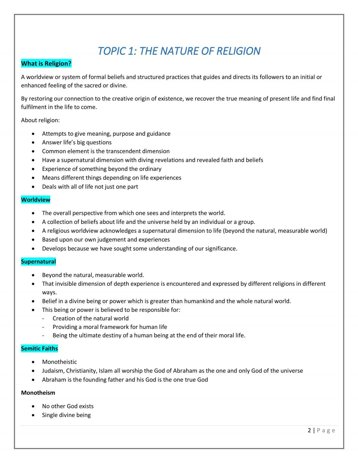 Complete preliminary SOR 2 notes - Page 2
