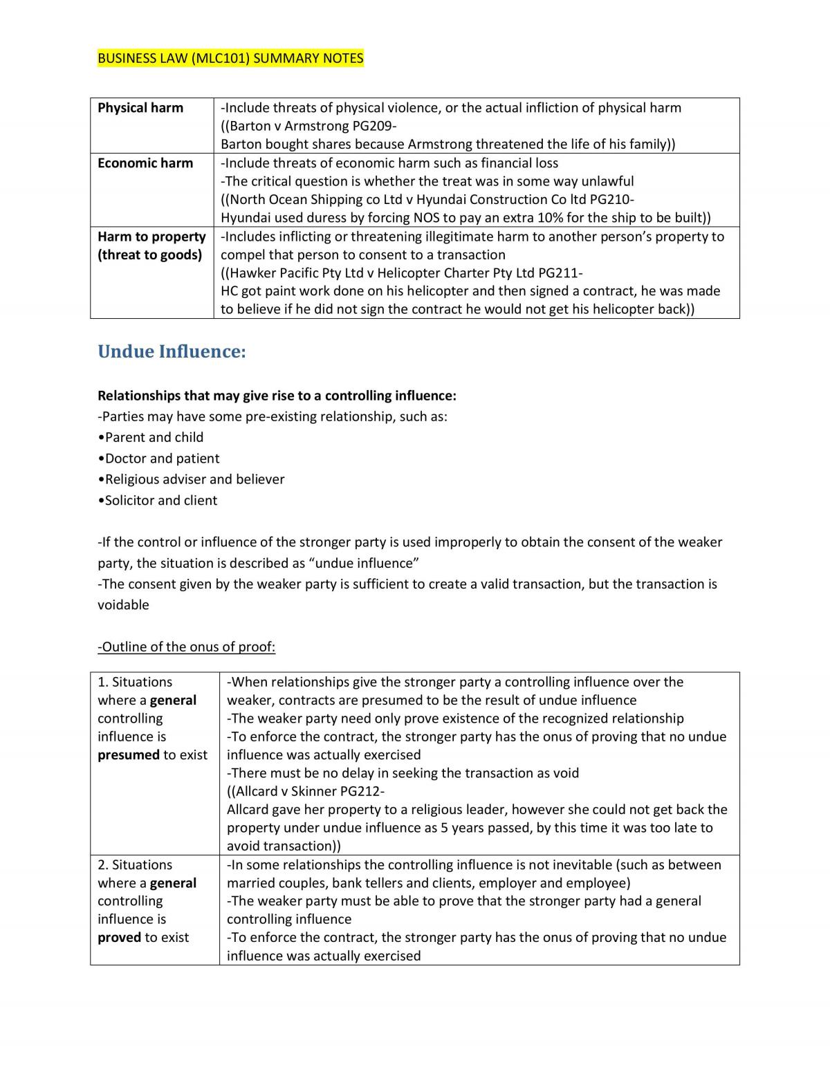 MLC101 Summary Notes - Page 23