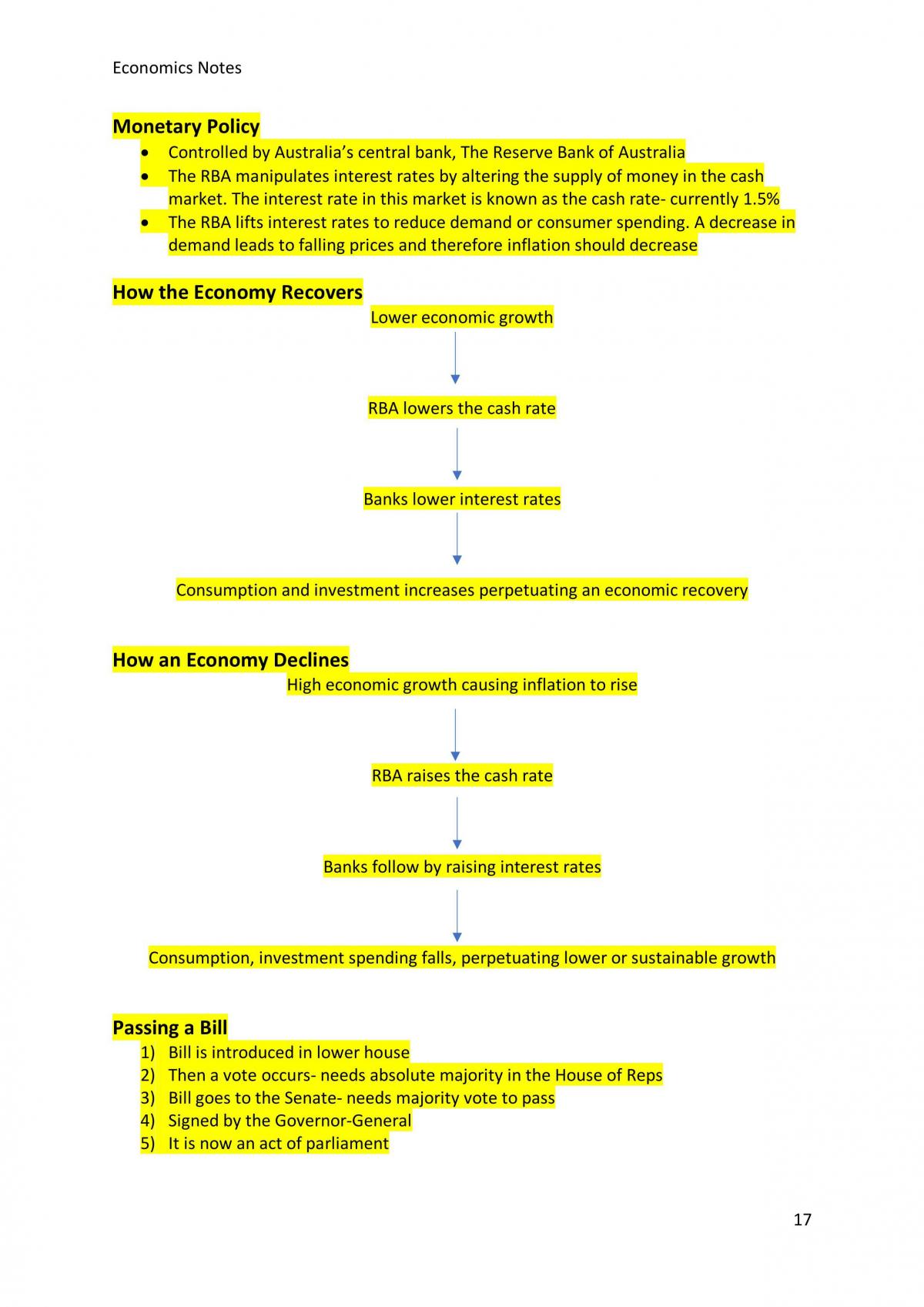 Study Notes Prelim Economics - Page 17