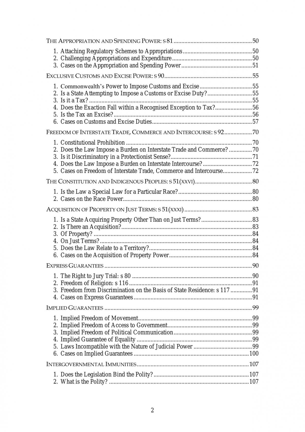 Constitutional Law II - Page 2