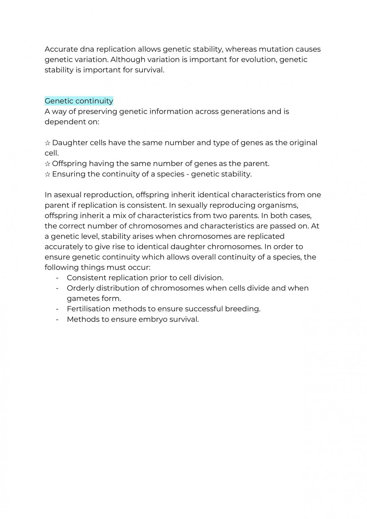 Biology Module 6 Notes  - Page 17